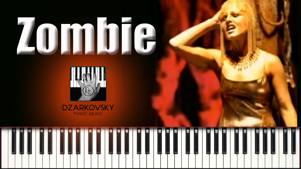 The Cranberries - Zombie (ноты для фортепиано)