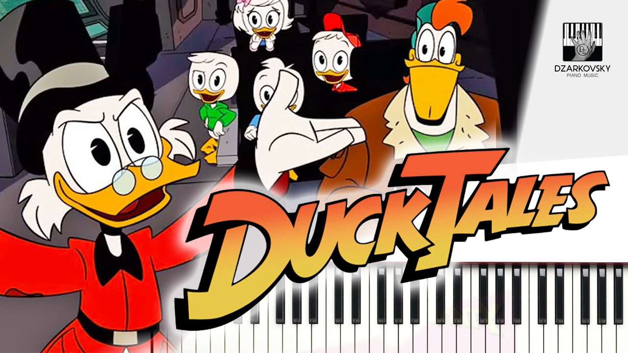 Утиные истории / DuckTales musicscores (ноты для фортепиано)